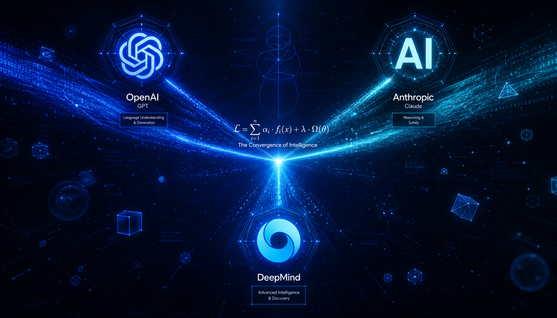 AI 数学推理三强争霸 英雄图